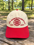 PMF Vintage Two-Tone Hat | Beige/Red